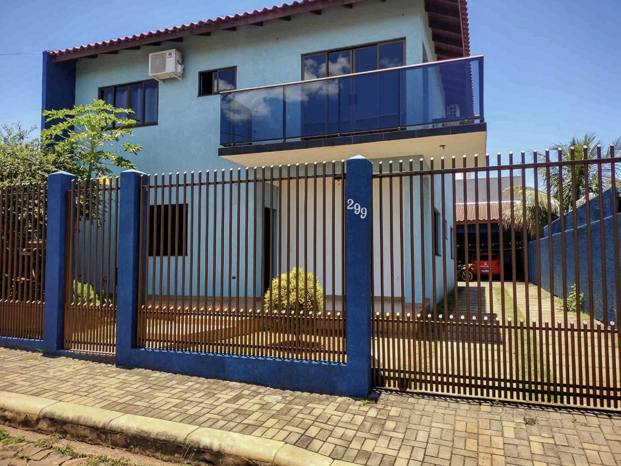 Fachada da acomodação
